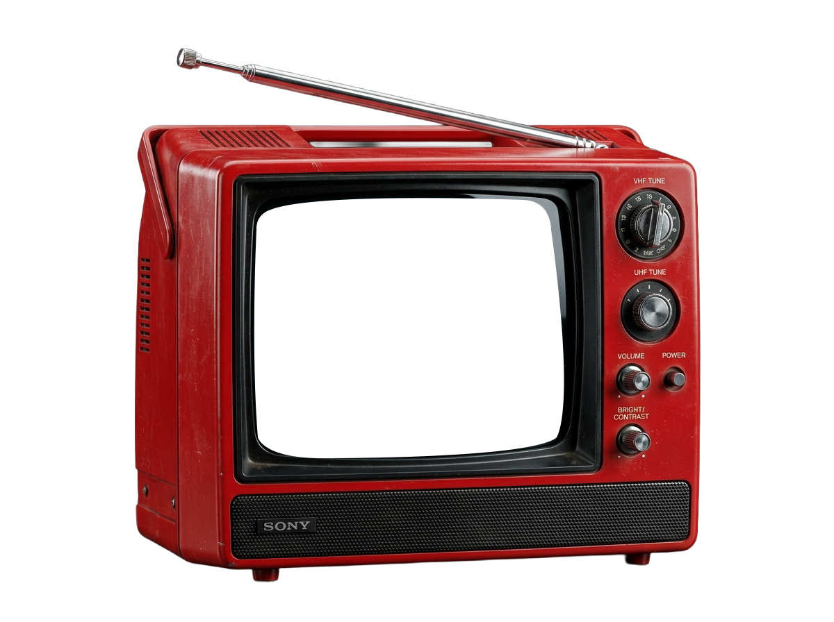 1985 POP-ART PORTABLE RED